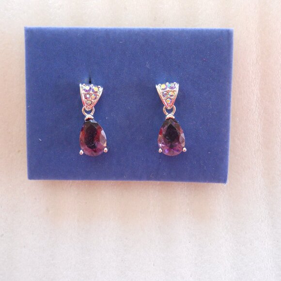 Avon Jewelry - Avon - Pear Earrings with Luminous Accents  12-30